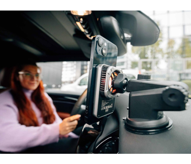 Verbatim Charge ´n´ Drive Magnetic Wireless Car Charger - 1340212 - zdjęcie 5